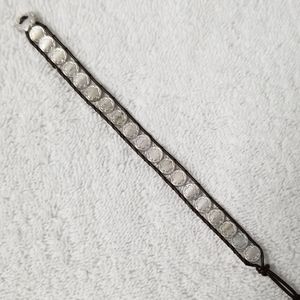 Stella & Dot silver dot bracelet